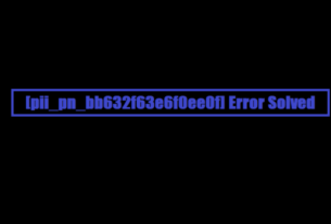 [pii_pn_bb632f63e6f0ee0f] Error Solved
